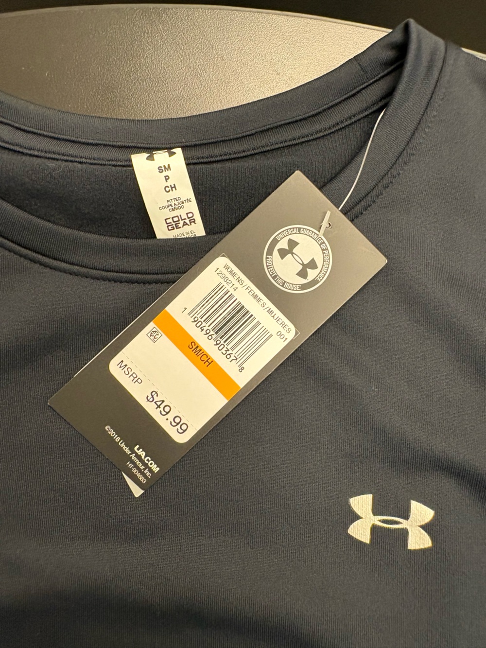 Under Armour Crewneck Performance Shirt- cold gear